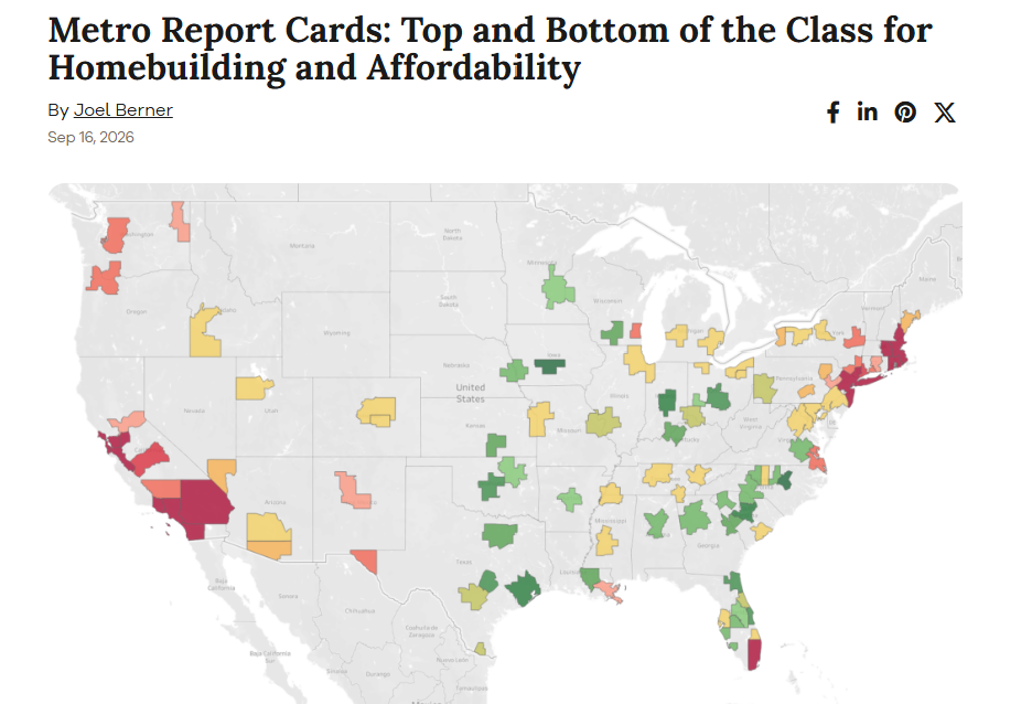 Realtor.com Metro Report Cards: top and bottom of the class for homebuilding and affordability.